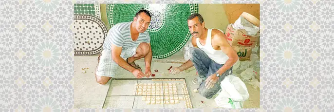 Mosaikbord Mosaikbord
