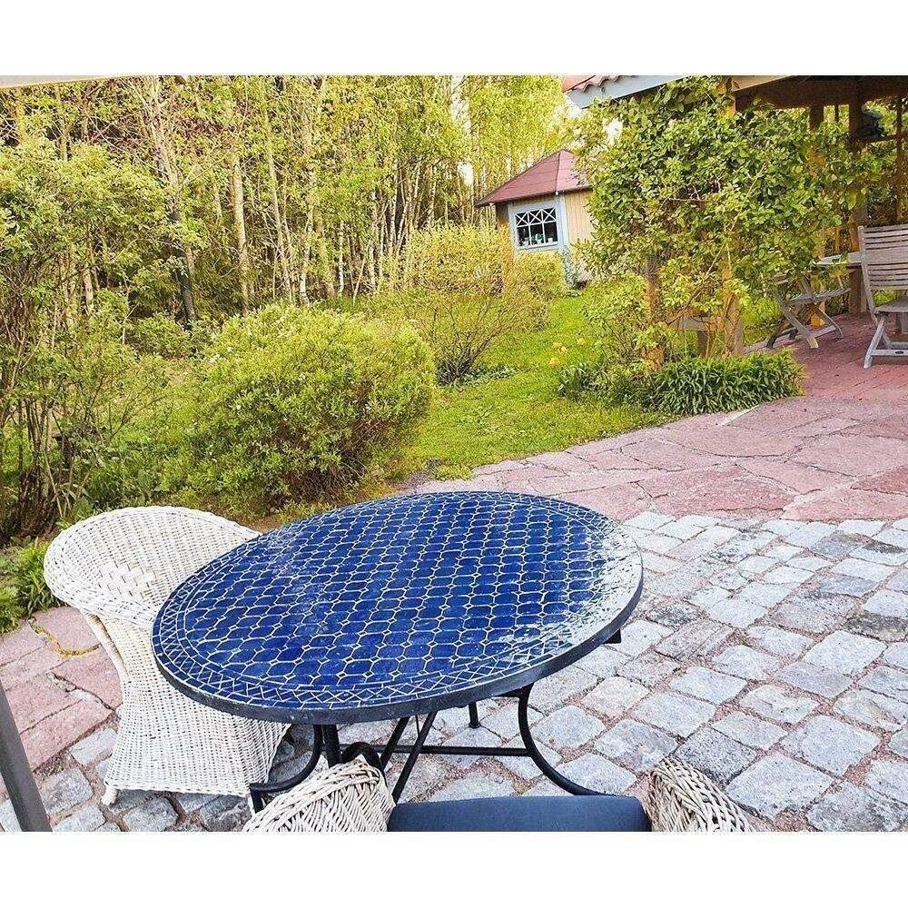  Mosaikbord M&ouml;rkbl&aring;-&Oslash;: 110