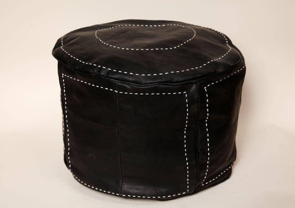 Svart Sittpuff