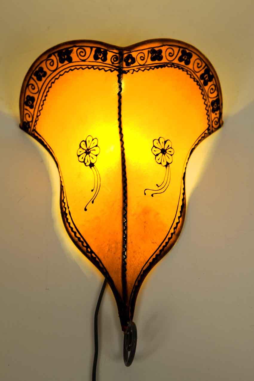 Marockanska Gul Lampa 